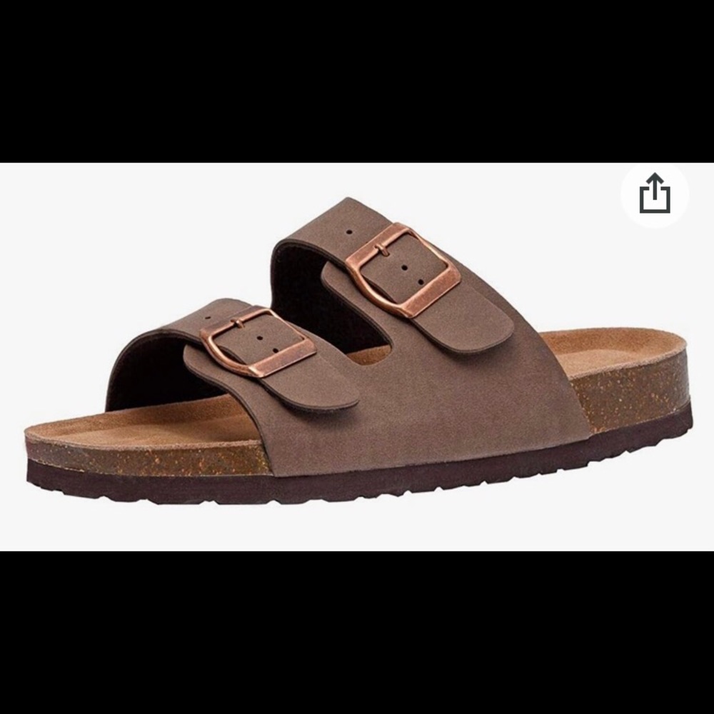 NIB, womens 11, Birkenstock-style sandals by Cushion Air. - Picture 1 of 5